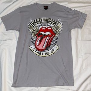Harley Davidson X Rolling Stones Tee